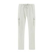 Katoen Feel Resort Broek Herno , White , Heren