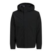 Stijlvolle Overgangsjas met Capuchon Jack & Jones , Black , Heren