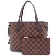 Pre-owned Canvas louis-vuitton-bags Louis Vuitton Vintage , Brown , Da...