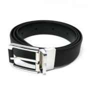 Pre-owned Leather belts Dunhill Pre-owned , Black , Heren