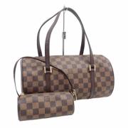 Pre-owned Canvas louis-vuitton-bags Louis Vuitton Vintage , Brown , Da...