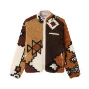 Marokkaans Tapijt Sherpa Bruine Jas Obey , Brown , Heren