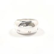 Pre-owned Metal rings Chanel Vintage , Gray , Dames