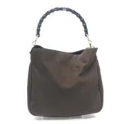 Pre-owned Canvas handbags Gucci Vintage , Brown , Dames