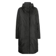 Zwarte Puffer & Down Jas Msgm , Black , Dames