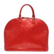 Pre-owned Fabric louis-vuitton-bags Louis Vuitton Vintage , Red , Dame...