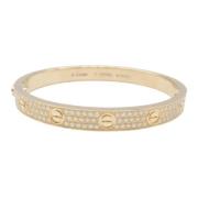 Pre-owned Yellow Gold bracelets Cartier Vintage , Yellow , Dames