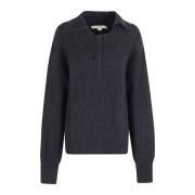 Gebreide Polo Sweater Remain Birger Christensen , Gray , Dames