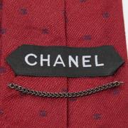 Pre-owned Silk home-office Chanel Vintage , Red , Heren