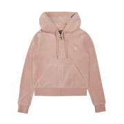 Robertson Hoodie van polyester stretchstof Juicy Couture , Pink , Dame...