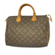 Pre-owned Fabric louis-vuitton-bags Louis Vuitton Vintage , Brown , Da...