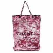 Pre-owned Leather shoulder-bags Chanel Vintage , Pink , Dames