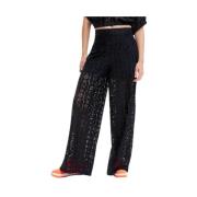 Slim-fit Trousers Desigual , Black , Dames