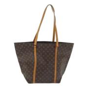 Pre-owned Canvas totes Louis Vuitton Vintage , Brown , Dames