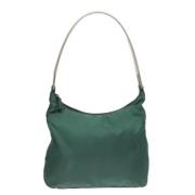 Pre-owned Fabric prada-bags Prada Vintage , Green , Dames