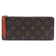 Pre-owned Canvas wallets Louis Vuitton Vintage , Brown , Dames