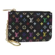 Pre-owned Canvas wallets Louis Vuitton Vintage , Black , Dames