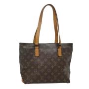 Pre-owned Canvas totes Louis Vuitton Vintage , Brown , Dames