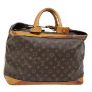 Pre-owned Canvas handbags Louis Vuitton Vintage , Brown , Dames