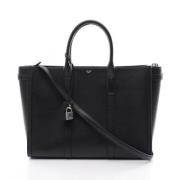 Pre-owned Leather totes Celine Vintage , Black , Dames