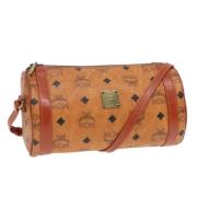 Pre-owned Canvas shoulder-bags MCM Pre-owned , Brown , Dames