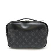 Pre-owned Canvas louis-vuitton-bags Louis Vuitton Vintage , Black , Da...