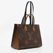 Pre-owned Coated canvas totes Louis Vuitton Vintage , Brown , Dames