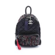 Pre-owned Canvas backpacks Chanel Vintage , Green , Dames