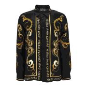 Overhemden Versace Jeans Couture , Black , Heren