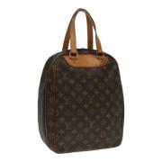 Pre-owned Canvas handbags Louis Vuitton Vintage , Brown , Dames