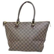 Pre-owned Canvas louis-vuitton-bags Louis Vuitton Vintage , Brown , Da...