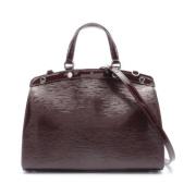 Pre-owned Leather louis-vuitton-bags Louis Vuitton Vintage , Brown , D...