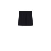 Gabardine Geplooide Rok Max Mara Studio , Blue , Dames