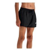 Geborduurde zee boxershorts Moschino , Black , Heren