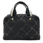 Pre-owned Fabric totes Chanel Vintage , Black , Dames