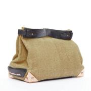 Pre-owned Canvas clutches Alexander Wang Pre-owned , Green , Dames