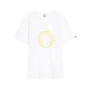 Oscar geel logo T-shirt Ines De La Fressange Paris , White , Dames