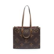 Pre-owned Canvas louis-vuitton-bags Louis Vuitton Vintage , Brown , Da...