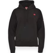 Klassieke hoodie met Boke Crest Kenzo , Black , Dames