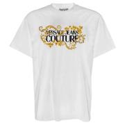 T-shirts en Polos Versace Jeans Couture , White , Heren