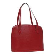 Pre-owned Leather louis-vuitton-bags Louis Vuitton Vintage , Red , Dam...