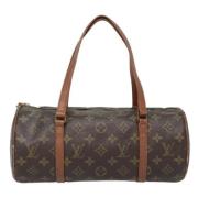 Pre-owned Canvas louis-vuitton-bags Louis Vuitton Vintage , Brown , Da...