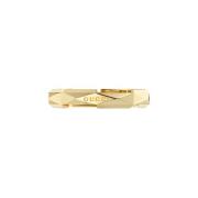 Ybc662177001 - 18kt geel goud - Link to Love studded ring in 18kt geel...