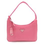 Pre-owned Canvas handbags Prada Vintage , Pink , Dames