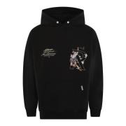 Hermes Hoodie Represent , Black , Heren