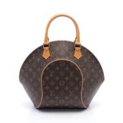 Pre-owned Canvas handbags Louis Vuitton Vintage , Brown , Dames