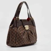 Pre-owned Canvas shoulder-bags Louis Vuitton Vintage , Brown , Dames