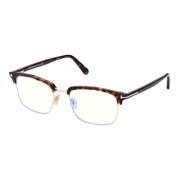 Blauw Blok Brillen Montuur Tom Ford , Brown , Unisex