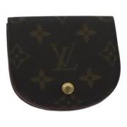 Pre-owned Canvas wallets Louis Vuitton Vintage , Brown , Dames