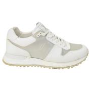 Pre-owned Leather sneakers Louis Vuitton Vintage , White , Heren